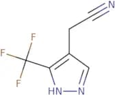 2-(3-(Trifluoromethyl)-1H-pyrazol-4-yl)acetonitrile