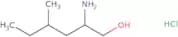 2-Amino-4-methylhexan-1-ol hydrochloride