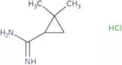 2,2-Dimethylcyclopropane-1-carboximidamide hydrochloride