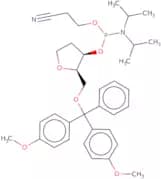 1,4-Anhydro-5-O-[bis(4-methoxyphenyl)phenylmethyl]-2-deoxy-D-erythro-pentitol 2-cyanoethyl bis(1-m…