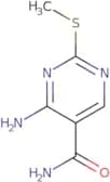 4-Amino-2-(methylthio)pyrimidine-5-carboxamide