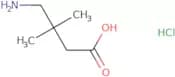 Butanoic acid, 4-amino-3,3-dimethyl-, hydrochloride