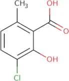 3-Chloro-2-hydroxy-6-methylbenzoic acid