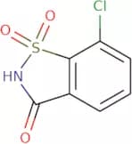 7-​Chloro-1,​2-benzisothiazol-​3(2H)​-​one 1,​1-​dioxide