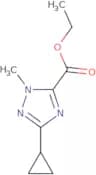 Ethyl 3-cyclopropyl-1-methyl-1H-1,2,4-triazole-5-carboxylate