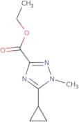 Ethyl 5-cyclopropyl-1-methyl-1H-1,2,4-triazole-3-carboxylate