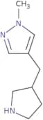 1-Methyl-4-[(pyrrolidin-3-yl)methyl]-1H-pyrazole