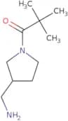 1-[3-(Aminomethyl)pyrrolidin-1-yl]-2,2-dimethylpropan-1-one