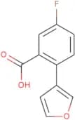 5-Fluoro-2-(furan-3-yl)benzoic acid