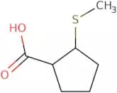 2-(Methylsulfanyl)cyclopentane-1-carboxylic acid
