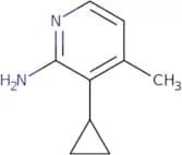 3-Cyclopropyl-4-methylpyridin-2-amine