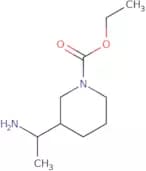 Ethyl 3-(1-aminoethyl)piperidine-1-carboxylate