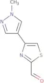 4-(1-Methyl-1H-pyrazol-4-yl)-1,3-thiazole-2-carbaldehyde