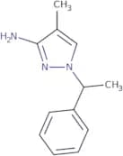4-Methyl-1-(1-phenylethyl)-1H-pyrazol-3-amine