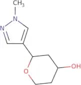 2-(1-Methyl-1H-pyrazol-4-yl)oxan-4-ol