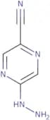 5-Hydrazinylpyrazine-2-carbonitrile
