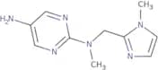 N2-Methyl-N2-[(1-methyl-1H-imidazol-2-yl)methyl]pyrimidine-2,5-diamine