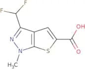 3-(Difluoromethyl)-1-methyl-1H-thieno[2,3-c]pyrazole-5-carboxylic acid