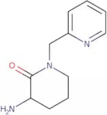 3-Amino-1-(pyridin-2-ylmethyl)piperidin-2-one