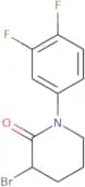 3-Bromo-1-(3,4-difluorophenyl)piperidin-2-one