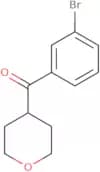 4-(3-Bromobenzoyl)oxane