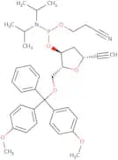 Ethynyl 2-deoxy-5-O-DMT-ribosyl 3-CE phosphoramidite