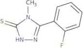 5-(2-Fluorophenyl)-4-methyl-4H-1,2,4-triazole-3-thiol
