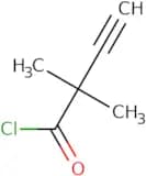 2,2-Dimethylbut-3-ynoyl chloride