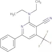 2-(Diethylamino)-6-phenyl-4-(trifluoromethyl)nicotinonitrile