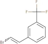 1-[(E)-2-Bromoethenyl]-3-(trifluoromethyl)benzene