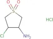 (3R,​4S)​-​rel-4-​Chlorotetrahydro-​3-​thiophenamine 1,​1-​dioxide hydrochloride
