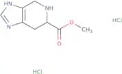 Methyl (6S)-4,5,6,7-tetrahydro-3H-imidazo[4,5-c]pyridine-6-carboxylate dihydrochloride