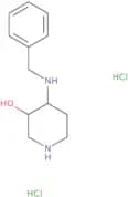 rac-(3R,4R)-4-(Benzylamino)piperidin-3-ol dihydrochloride