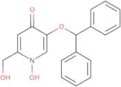 5-(Diphenylmethoxy)-1-hydroxy-2-(hydroxymethyl)-1,4-dihydropyridin-4-one