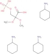 Cyclohexanaminium 2,2-dimethoxy-3-(phosphonatooxy)propanoate