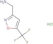 [5-(Trifluoromethyl)-1,2-oxazol-3-yl]methanamine hydrochloride