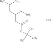 tert-Butyl (3S)-3-(aminomethyl)-5-methylhexanoate hydrochloride