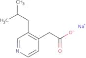 Sodium 2-[3-(2-methylpropyl)pyridin-4-yl]acetate
