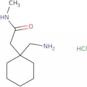 2-[1-(Aminomethyl)cyclohexyl]-N-methylacetamide hydrochloride