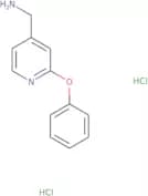 (2-Phenoxypyridin-4-yl)methanamine dihydrochloride