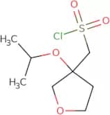 [3-(Propan-2-yloxy)oxolan-3-yl]methanesulfonyl chloride