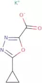 Potassium 5-cyclopropyl-1,3,4-oxadiazole-2-carboxylate