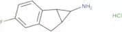 4-Fluoro-1H,1aH,6H,6aH-cyclopropa[A]inden-1-amine hydrochloride