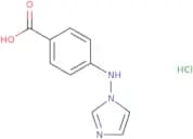 4-[(1H-Imidazol-1-yl)amino]benzoic acid hydrochloride