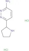 6-(Pyrrolidin-2-yl)pyridazin-3-amine dihydrochloride