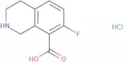 7-Fluoro-1,2,3,4-tetrahydroisoquinoline-8-carboxylic acid hydrochloride