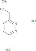 Methyl[(pyridazin-3-yl)methyl]amine dihydrochloride