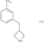 3-[(3-Methylphenyl)methyl]azetidine hydrochloride