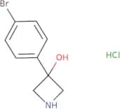 3-(4-Bromophenyl)azetidin-3-ol hydrochloride