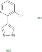 3-Bromo-2-(1H-pyrazol-4-yl)pyridine dihydrochloride